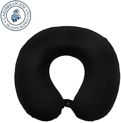 Caribbean Joe Therapeutic Travel Neck Pillow For Airplane Train