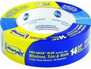 1-1/2 Wx 60 yd Pro-Mask Blue Masking Tape