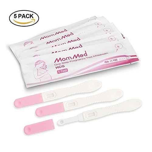 Pregnancy Test, 5 HCG Home Pregnancy Midstream Test, Accurately Detect Early Pregnancy, High Sensitivity Result for Women Home Testing