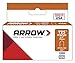 Arrow Heavy Duty T25 Round Crown Staples for Cable and Low Voltage Wiring, 1100 Pack, Leg Length 3/8 Inch, Crown Size 5/16 Inch