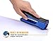 Bostitch Office Dynamo 4 in 1 Standup Stapler, Includes 420 Staples, 20 Sheet Capacity, Integrated Pencil Sharpener, Staple Remover & Staple Storage, Blue