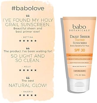 babo daily sheer tinted sunscreen
