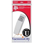 Dirt Devil Upright Vacuum Cleaner Type U Bags 3 Pk Genuine Part # 3920047001 by Dirt Devil