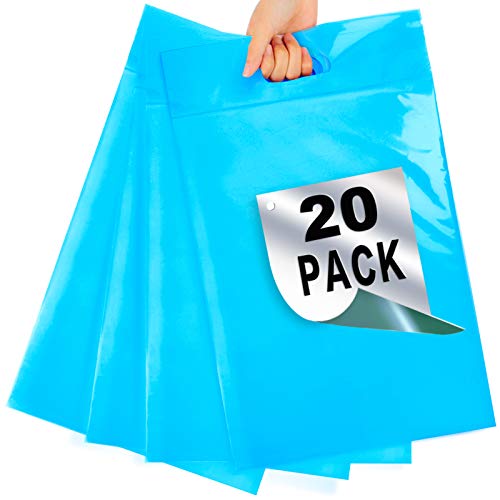 Poly Mailers with Handle, Shipping Bags for Clothing, Plastic