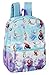 Disney Girls' Frozen All Over Print Backpack, Blue One Size