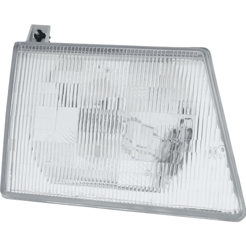 Passenger Side Headlight with Bulbs Halogen Clear Lens fits 2003-2005 Ford E-350 Club Wagon at Amazon