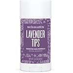 Schmidt's Natural Deodorant - Lavender Tips 3.25 Oz Sensitive Skin Stick; Aluminum-Free Odor Protection & Wetness Relief
