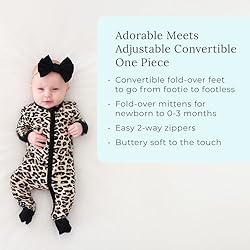Posh Peanut Convertible Baby Sleepers - Footless