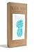 Tippy Toes Organic Muslin Swaddle Baby Blanket, Turquoise Pineapple, Large 47 inch x 47 inch