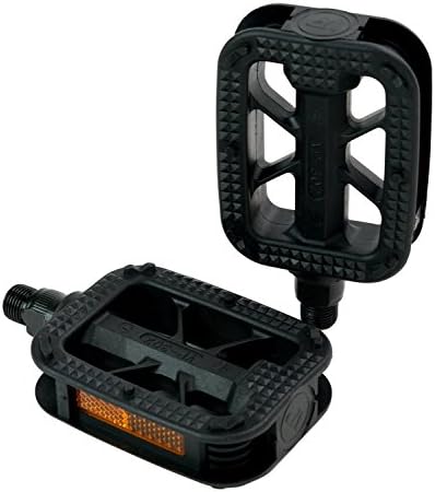 Bike Pedals for Kids Youth &amp; Adult size Bike Fits Next Kent Huffy Mongoose Schwinn La Jolla Disney 16" 18" 20" 24" 26" 27.5" 29" " Bicycle Foot Pedals