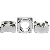 A2 Stainless Steel Square Weld Nuts DIN 928 M8 - 50