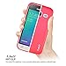 J&D Case Compatible for Samsung Galaxy J1 Mini Prime Case, [Drop Protection] [Slim Cushion] Shock Resistant Protective TPU Slim Case for Galaxy J1 Mini Prime Bumper Case - Red