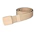 Drizzte 59'' Big-Tall Military Duty Web Nylon Belt POM Buckle Khaki