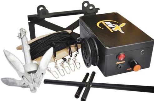 Reel Motion Sound Activated Jerk Decoy System (Black)