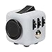 FidgetKool 1pcs Pressure Relief Fidget Toys Dice Cube Relieves Stress and Anxiety for Children and Adults Add and ADHD Toys Gifts Grey and Black