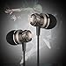Earbuds with Microphone, Amuoc In-Ear Earphones with Mic Music Stereo Ear buds