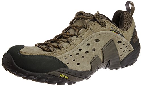Merrell Men's Intercept Fashion Sneaker, Taupe, 12 M US