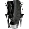 Pleaser-Womens-Del1018BpuSch-Ankle-Bootie