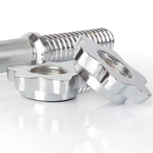 ScSPORTS-Kurzhantelstange-Laenge-355-cm-O-30-mm-Hantelstange-kurz-mit-Sternverschluessen-Stahl-verchromt-Kurzhantel-massiv-und-geraendelt-12er