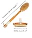 Dry Brushing Body Brush,Dry Skin Brush, Body Scrubber /Brush Perfect for Dry Skin Brushing, Shower And Bath, An Essential for Cellulite Reduction, Skin Exfoliation