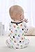Babe Maps Unisex Babys Footed Sleeper Pajamas Long Sleeved