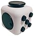 uFidget Desk Toys (2-Piece Set) - Fidget Cube and Tri-Spinner Stress Relief Toys - Improves Focus and Concentration at School and Work - Durable, Ergonomic Design - Made with Plastic