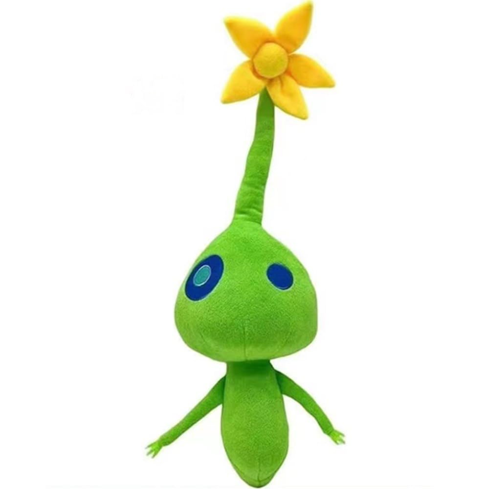 OUKEYI Pikmins Plush Toy,42cm Ice Pikmin Oatchi Plush Toy, Pikmins Flower Stuffed Toys,Stuffed Animals Soft Plush Figure Doll Toy for Kids Fans Game Gifts