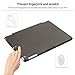 BESDATA Ultra Thin Magnetic Smart Cover [Auto Wake/Sleep Function]& Translucent Back Case for 2013 iPad Air + Screen Protector + Cleaning Cloth + Stylus (Black)