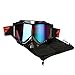 G4Free Adult Motorcycle Motocross Goggles ATV Racing Goggles Ski Glasses UV Protection Anti-Fog Dirt Bike Mx Goggle Glasses and Ski Snowborading