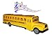 ANJ Kids Toys - Battery Operated Bump & Go Playtime Long-Nose Yellow School Bus | Beautiful Flashing Lights Including Headlights | Playing Music and Horn Sounds | Stop Sign Swings Open!! (Age 3+)