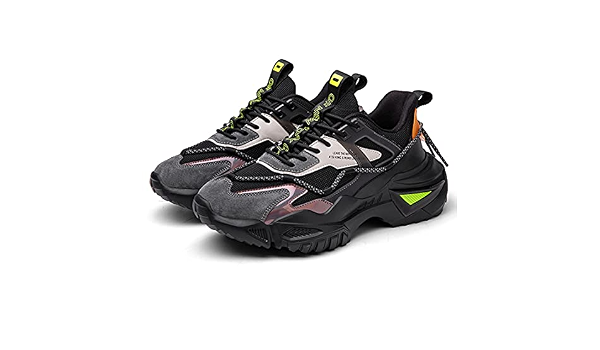 Amazon.com: Naqiaoyi Plataforma Zapatillas Otoño Casual Deportes Zapatos  Hombres Transpirable Malla Aire Grueso Zapatilla De Deporte Hombre Zapatos  Más Tamaño, negro, 8 : Ropa, Zapatos y Joyería