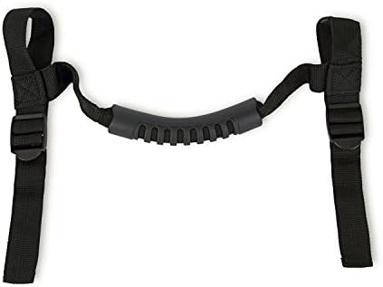 Anweer Jeep Wrangler TJ Grab Handles, 4 Pack Heavy Duty Unlimited Roll Bar Grab Handles Set For Jeep Wrangler YJ TJ JK JKU Sports Sahara Freedom Rubicon X &amp; Unlimited X 2/4 Door Roll Bar 1995-2016