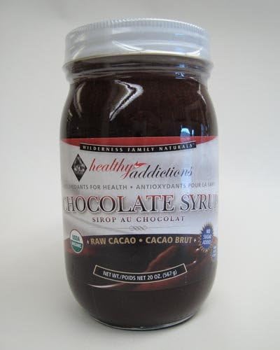 Chocolate Syrup, Certified Organic, Raw, Net Wt. 20 oz.