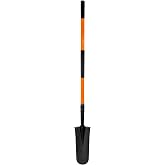 VNIMTI Heavy Duty Shovel with Fiberglass Handle for Digging and Gardening, Metal, 58 Inches