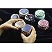 Alotm 6 Pcs Tinplate Empty Tins, Candy Box Retro Home Kitchen Storage Containers, 2.75x1.96 inc Reusable Tin Cups Jars for Tea, Candy, DIY Candles, Dry Storage, Wedding Party Favors, and Gifts