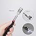 4 Pack Magnetic Pick-Up Tool, Telescoping Pick Up Sticks, Inspection Mirror with LED Light for Extra Viewing Pickup, Christmas Stocking Stuffers, Cool Gadgets Gifts for Men, Dad, Husband, Father, Him