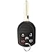 KeylessOption Keyless Entry Remote Control Fob Uncut Blank Ignition Car Key Remote Start for CWTWB1U793