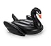 Yhsatpow Giant Inflatable Black Swan Pool Float Inflatable Float Toy 75