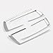 9 MOON Matt Chrome Dashboard Console Cover Trim for BMW 3 4 Series F30 F32 F34 320 420 2013 2014