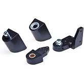 Offset Pivot Hinge, Half Surface, 125 lb.