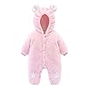 Simplee kids Baby Baby Jongen Meisje Winter Warm Sneeuwpak Outwear Pasgeboren Hooded Voetted Romper Jumpsuit voor 0-18…