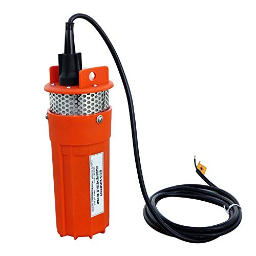 ECO-WORTHY DC 12V Solar Energy Submersible Deep Well Water Pump with 10 feet Cable Alternate Energy