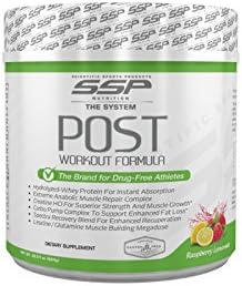 SSP NUTRITION POST Workout Formula for Powerlifters - WADA Compliant, IPF Approved