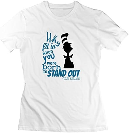 Dr. Seuss Quote Customized Short-sleeve White Small White Noeltho Print