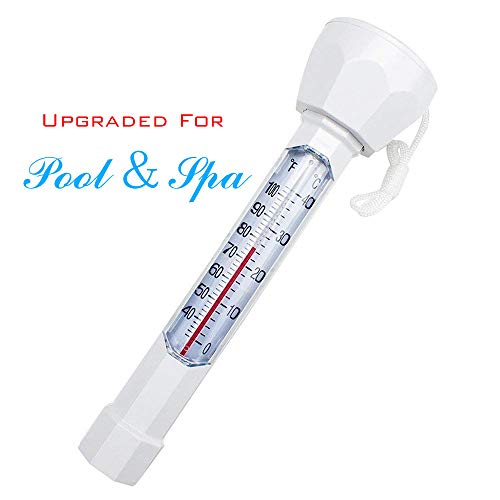 LETP Floating Pool Thermometer Premium Water Floating Temperature Thermometers with String Easy to Quick Read,for Outdoor & Indoor Swimming Pools, Spas, Hot Tubs, Jacuzzi,Aquariums & Fish Ponds