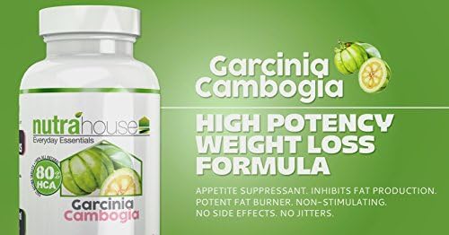Garcinia Cambogia 80% HCA 90 Tablets 1,500 mg per Serving. All Natural Weight Loss Support. Strongest HCA Levels. Best Natural Fat Burner. No Stimulants, No Jitters, No Caffeine, Non-GMO, Gluten-Free