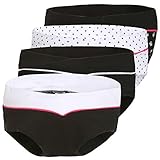 CharmLeaks Womens Cotton Maternity Underwear Hipster Panties Briefs Pack of 4