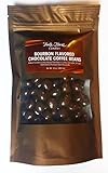Dark Chocolate Bourbon Coffee Beans using Woodford Reserve Bourbon.