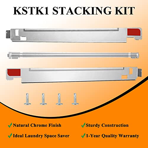 KSTK1 27inch Laundry Stacking Kit for LG Washer & Dryer Solid Metal