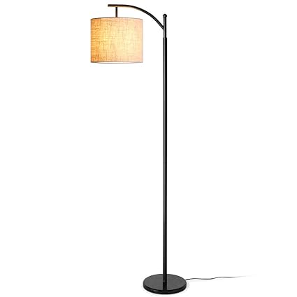 Stehlampe Wohnzimmer, Zanflare moderne LED Stehleuchte, Classic Arc Standleuchte, Stimmungslicht, wirtschaftliche Stehlampe m